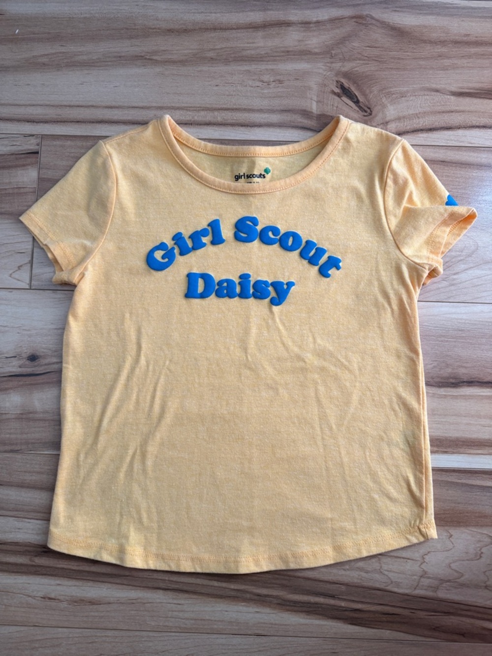 Girl Scouts Daisy Yellow Short Sleeve Tee